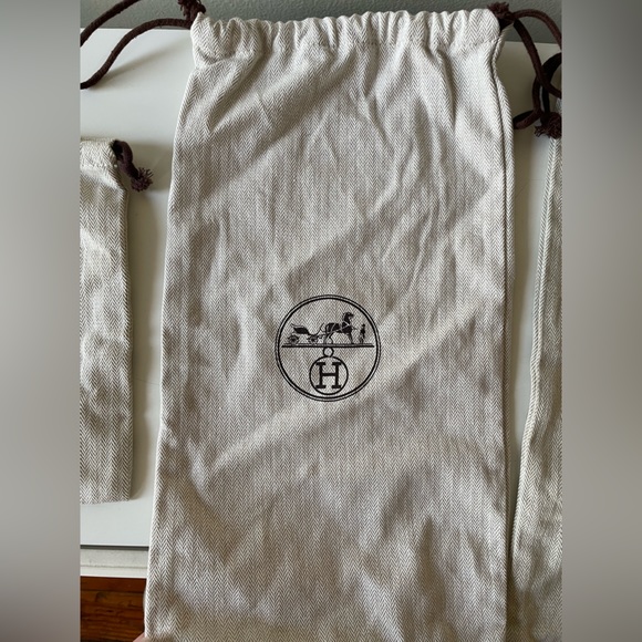 Hermes Dust Bags bundle of three - Picture 4 of 8